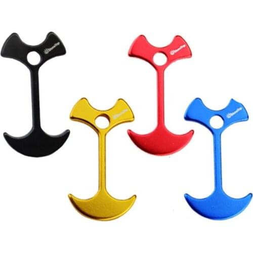 Multifunctional Plank Floor Fishbone Anchor Aluminum Alloy Tent Pegs Outdoor Awning Deck Stakes Fixed Nails Camping Accessories