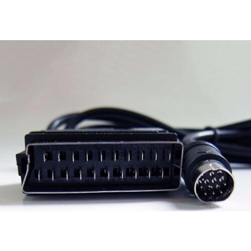 Real RGB Scart Cable TV lead for Sega Saturn