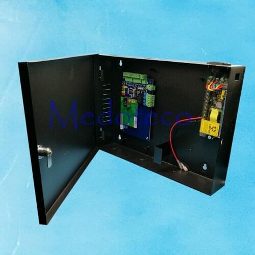 One door Access Control Panel RFID TCP/IP Single Door Security Access Controller+12V5A Back up Battery Function Power Unit