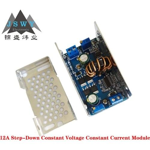 1 pcs arduino nano DC-DC 12A Step-Down Constant Voltage Constant Current Module Solar Energy Lithium Battery Charging LED Driver