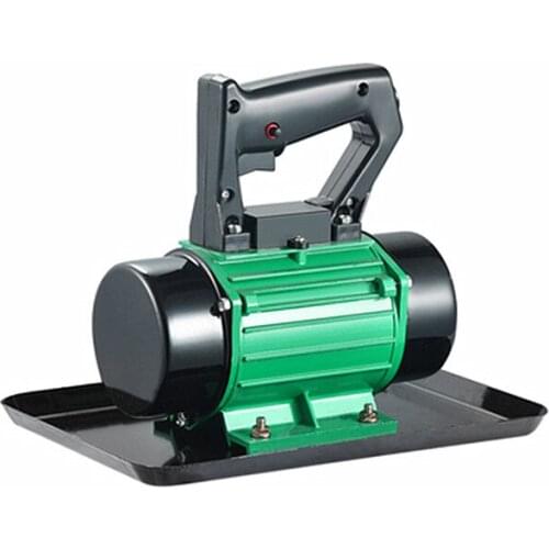 Hand-Held Concrete Vibrator Small High Efficiency Cement Troweling Vibrator Portable Cement Polisher Vibrating Machine 220V 370W