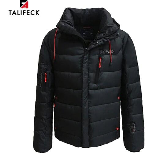 2020 New Men Winter Jacket Casual Cotton Warm Winter Coat Men Thick Padded Jacket Parka Homme Outwear Black Winter Jackets Mens