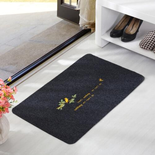 Japanese-style Doormat Outdoor Dust Removal Wear-resistant Anti-skid Entrance Door Mat Scraping Mud and Sand Removing Foot Pad