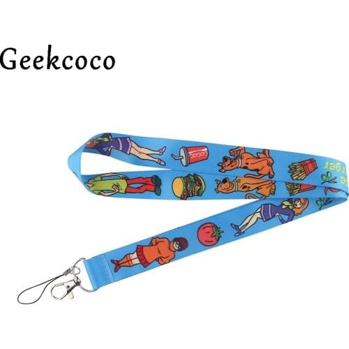 10pcs/lot J1367 Cartoon Cute Lanyard Mobile Phone Key Card Identification Straps USB Badges Holder Hanging For Kids