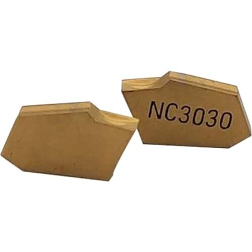 10PCS SP200 NC3030 single head slotted carbide blade CNC tool external turning tool or internal turning tool