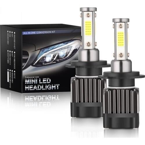 2pcs 50w 5000lm Waterproof Car Haedlight Bulbs M5 H4 H7 H8 H9 H10 H11 Led 9003 9005 9006 6000k Auto Fog Light 9v-36v Led Bulb