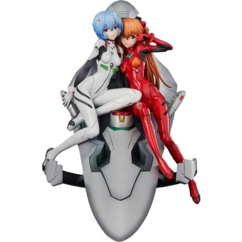 Pre-Sale Evangelion Asuka Langley Soryu Ayanami Rei Theater Version Anime Figure Collectible Pvc Model Toys Desktop Ornaments