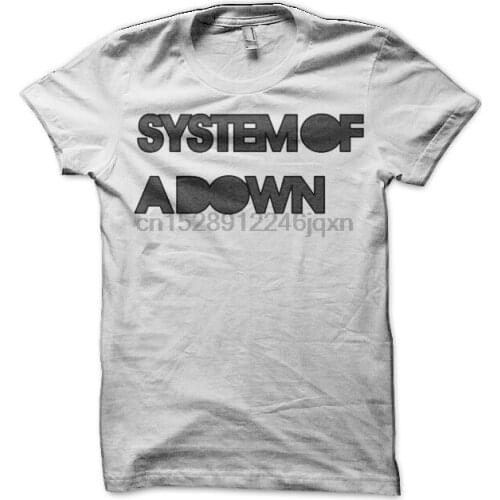 System Of A Down White T Shirt