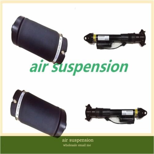 FREE SHIPPING Air Suspension Strut For MERCEDES Benz R Class W251 V251 2pcs Rear Shock With ADS 2pcs Air Spring Bag