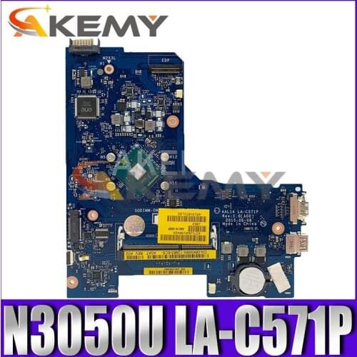 For DELL Inspiron 15 5000 5552 Laptop motherboard AAL14 LA-C571P CN-06KW6N 6KW6N 06KW6N with N3050u CPU DDR3 100% Test ok