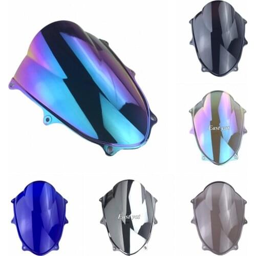 For Suzuki GSXR1000 GSX-R 1000 2017 2018 2019 K17 Motorcycle WindScreen Windshield Double Bubble GSXR 1000