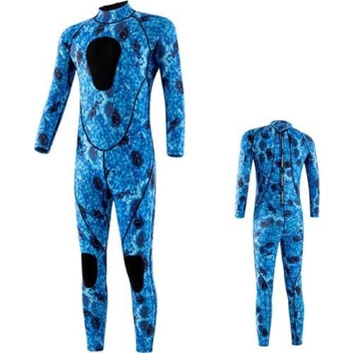 Wetsuit MenS Outdoor Cold-Proof Swimsuit Outdoor Long-Sleeved 3mm Wetsuit Neoprene New One-Piece Snorkeling Surfing Suit