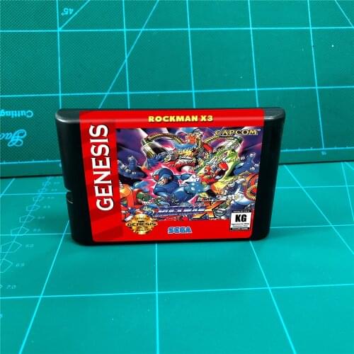 Rockman X3 - 16 bit MD Games Cartridge For MegaDrive Genesis console