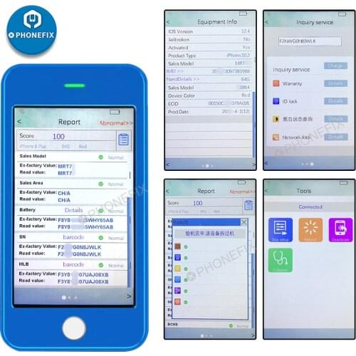 JC iDetector Small Handheld Testing "computer" JCID iDetector Intelligent Phone Detector Fault Tester for iphone All Series iOS