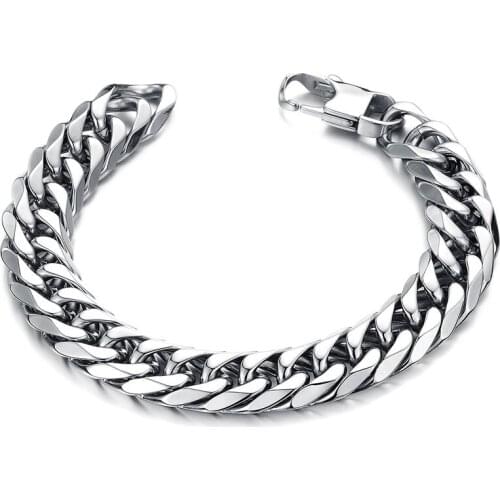 Korean version of personality creative trend titanium steel bracelet type male