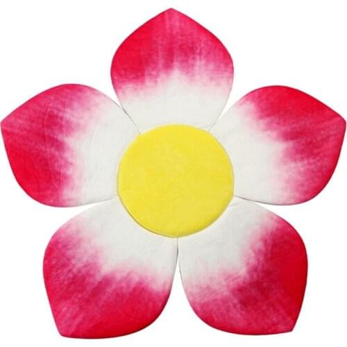 D0AF Flower Baby Bath Pad Infant Comfort Bathtub Mat Tub Support Lounger Cushion Prop