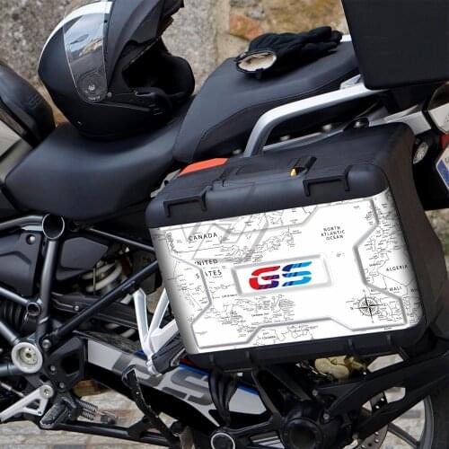 For BMW Vario Case 2004-2012 Easy Remove Motorcycle Sticker for F800GS F850GS G310GS F750GS R1200GS R1250GS