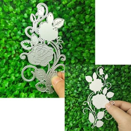 Metal cutting die is suitable for making 3D creative peony Christmas DIY scrapbook and greeting card album 2021 New