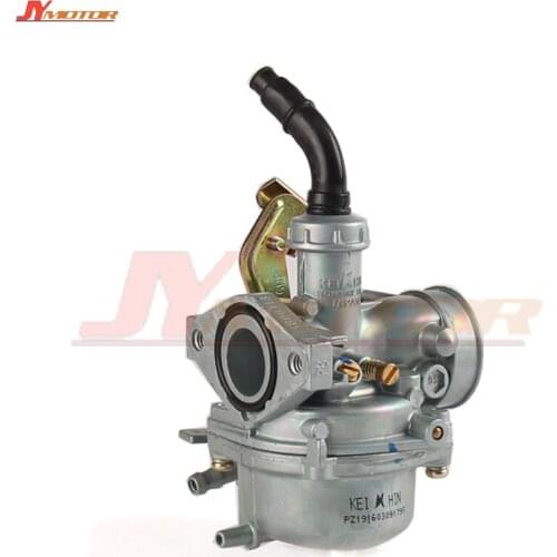 Motorcycle PZ19 19mm Carb Cable Choke Carburetor For Keihin 50cc 70cc 90cc 110cc Quad ATV Roketa SUNL Kazuma with fuel tank cap