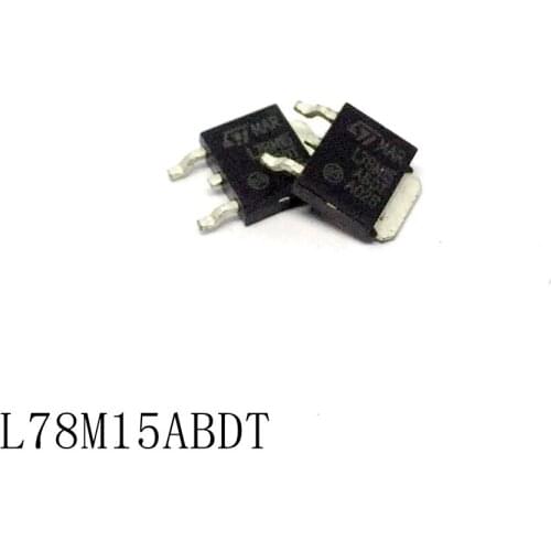 Stabilovolt tube L78M15ABDT TO-252 0.5A/15V 20pcs/lots new in stock