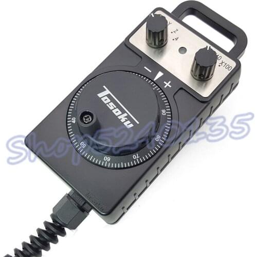 TOSOKU HC121 DC12V 25PPR pulse output CNC Handwheel Handle Manual Pulse Generator for MITSUBISHI