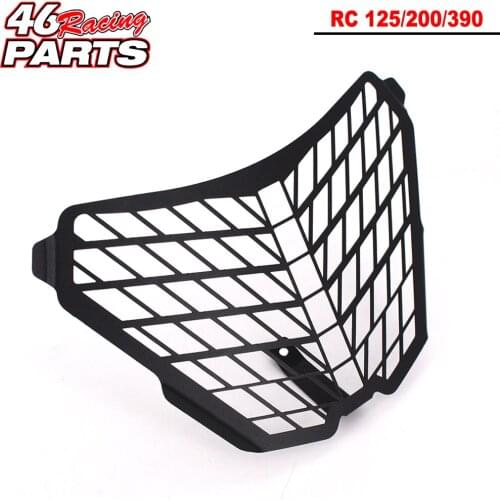 CK CATTLE KING Motorcycle Headlight Guard For KTM RC 125/200/390 RC125 RC200 RC390 2014 2015 2016