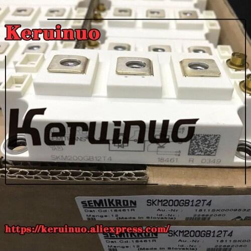 1PIECES/lot SKM200GB12T4 MODULE 200A-1200V IN STOCK