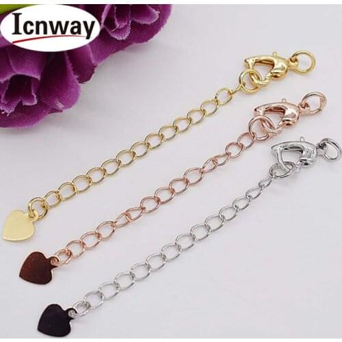 10pcs Rhinestone inlay Gold&silver Plated Clasps For DIY bracelet necklace Free shipping wholesale