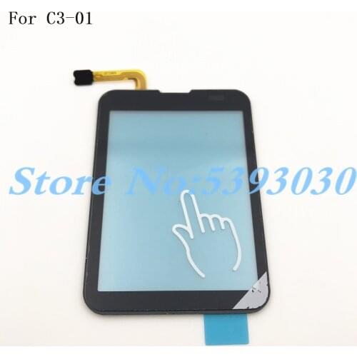 100% Tested New Touchscreen For Nokia C3-01 C3 01 Sensor Touch Screen Digitizer Glass