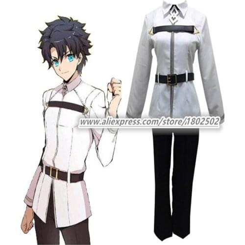 Anime Fate Grand Order Fujimaru Ritsuka Cosplay Adult Costume Uniform