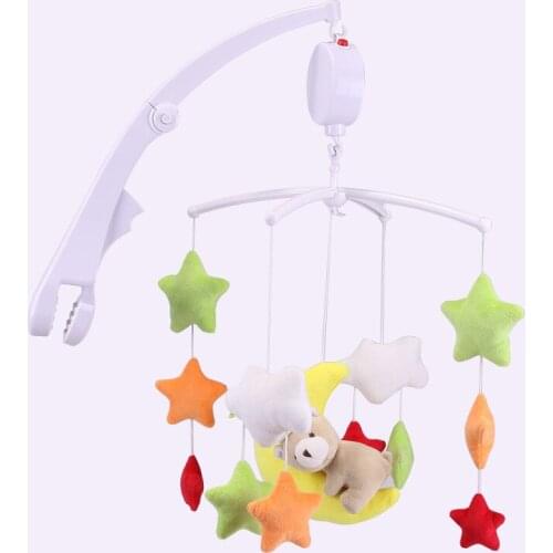 Free shipping Electric control bed bell crib toys with standard and toy cold play 35 songs