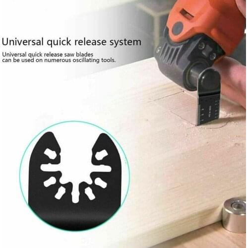 Quick Assembly Power Tool Multi Function Trimmer Accessories 34mm Carbon Steel Vibrating Blade High Cutter Electric Saw Too K6X6