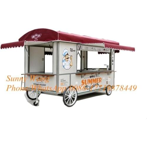 Hot Sale Bread food trailer mobile food truck for factory direct sell