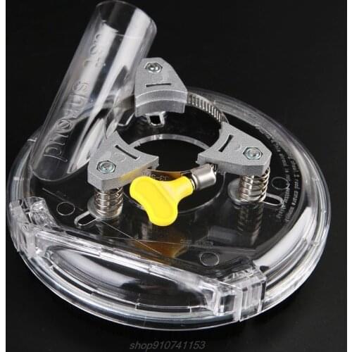 Dust Shroud Kit Dry Grinding Dust Cover for Angle Hand Grinder Clear 4\"/ 5\" N11 20 Dropshipping