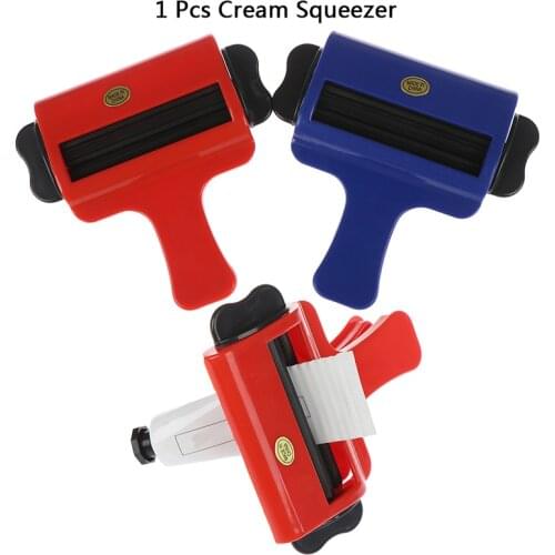 Plastic Hair Salon Color Cream Squeezer Salon Pigment Extruder Toothpaste Squeezer Tube Barber Hairdressing Tools