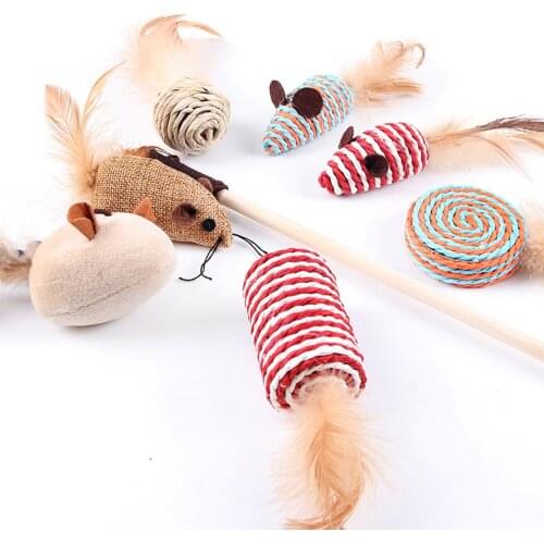 Pet Plush Toys Claws Thumb Bite Cat Mint Scratcher Teeth Grinding Catnip Cat Toy Interactive Tools Pet Supplies Dropshipping