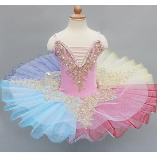 Professional Ballet Tutu Girl Child Ballet Dance Costumes Ballerinas Tutu Performance Clothes Tutu Romantico Mujer Ballet Dress