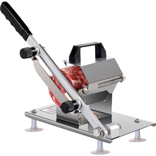 Manual Food Meat Vegetable Slicer Multifunction Lamb Roll Beef Slicing Machine For Household And Commercial