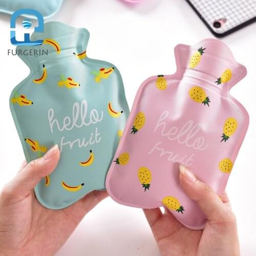 FURGERIN Cactus Hot Bottle Water Bag Mini Hand Warmer for hot water bag with cover handwarmer reusable heat bags hand warmers