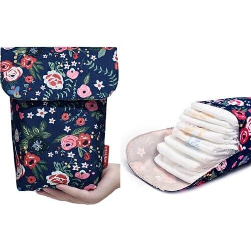 Baby Diaper Bag Diaper Organizer Waterproof Fashion Multifunctional Wet Bag Portable Mummy Storage Big Capacity Travel Nappy Bag