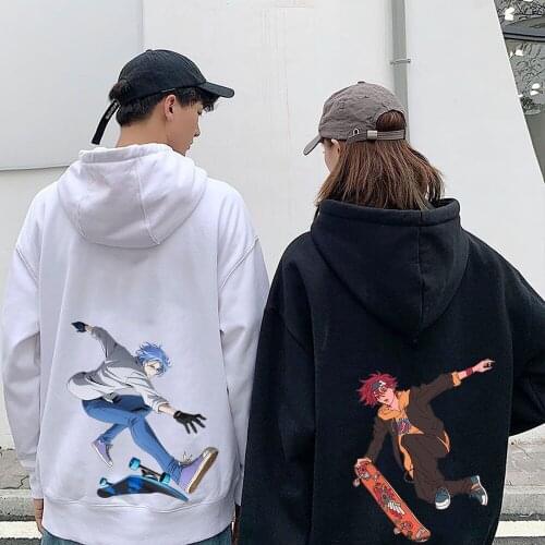 Anime SK8 the Infinity Printing Hoodies 2021 New Style Streetwear Hoodie Casual Pullovers Spring Autumn Winter Sweatshirts