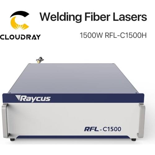 Cloudray Raycus Fiber Laser 1500W Original Raycus Welding Laser Source RFL-C1500H CW High Power For Fiber Welding Laser Machine
