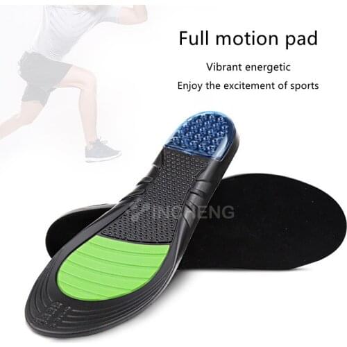 INCHNEG Sports Shoes Insert Insoles Shock Absorption Arch Support Orthopedic Shoe Pads Honeycomb Heel Insole