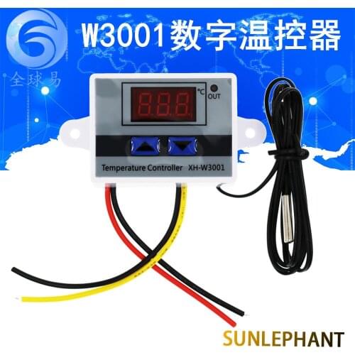 XH-W3001 Digital Thermostat Temperature Switch Microcomputer Temperature Control Meter Thermal Switch Temperature Control
