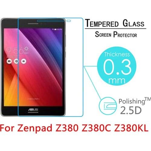 Tempered Glass for Asus ZenPad 8.0 Z380 Z380C Z380M Z380KL Screen Protector 8 inch Tablet Protective Glass Film 9H Premium 0.3mm