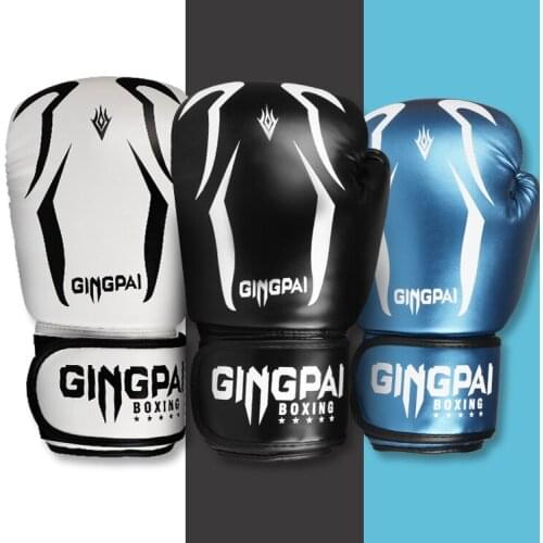 2020 Hot Sale 6 8 10 12 OZ Adults kids Women/Men Boxing Gloves PU Leather MMA Muay Thai Boxe De Luva Mitts Sanda GYM Equipments