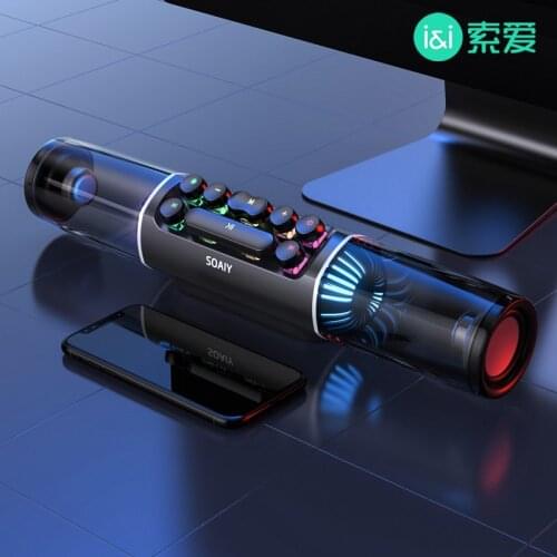 3D Surround Soundbar Computer Speaker Wired LouldSpeakers Subwoofer music center larger power Sound bar for Laptop PC Theater TV