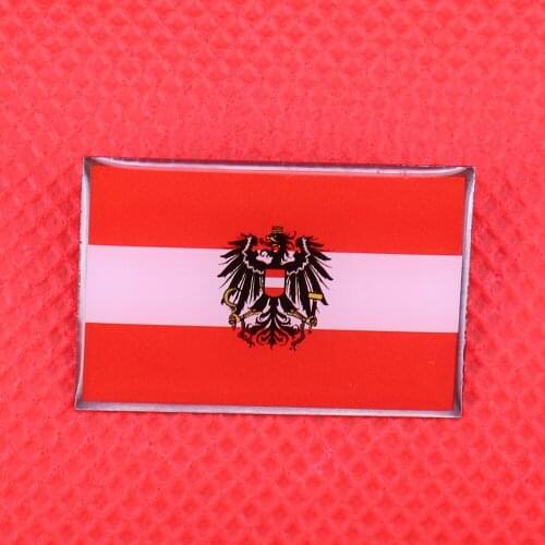 Austria flag pin German empire eagle shield brooch Austrian national emblem badge men shirt accessories jewelry patriotic gift