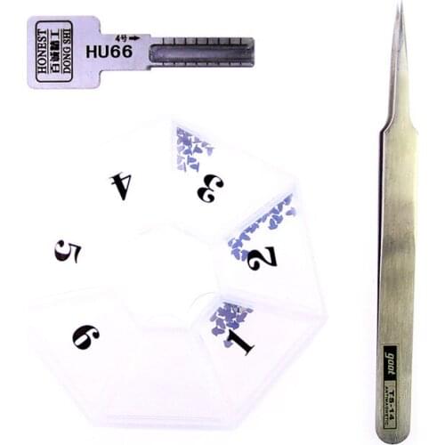 Honest HU66 Locksmith Car Key Moulds for Key Duplicating Tool for VW
