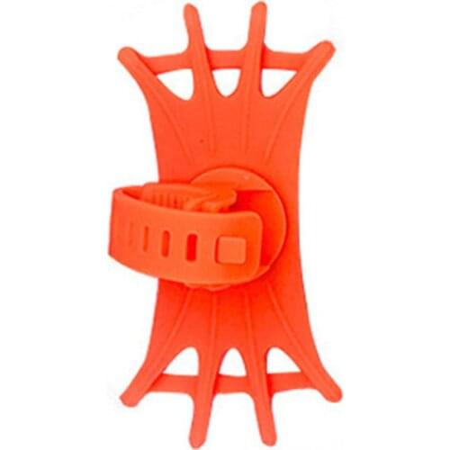 Bicycle Mobile Phone Holder Silicone Motorcycle Bike Handlebar Stand Mount Bracket Bike Mount Phone Holder For IPhone GPS